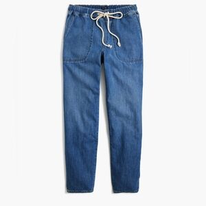 NWOT J. Crew Factory Drawstring Jean